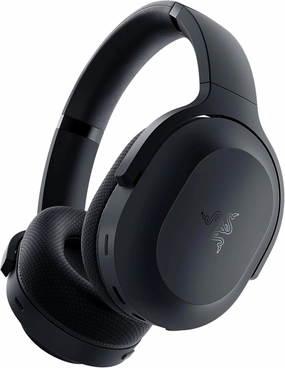 Razer Barracuda Wireless Gaming & Mobile Headset (PC, PlayStation, Switch, Android, iOS): 2.4GHz Wireless   Bluetooth - Integrated Noise-Cancelling Mic - 50mm Drivers - 40 Hr Battery - Black noise cancelling headphones,ANC headphones,travel headphones,