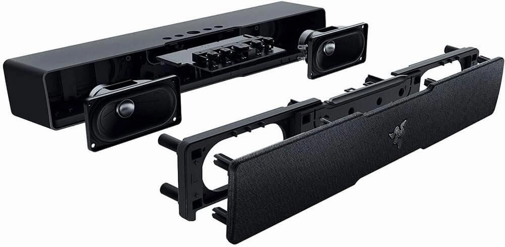 Razer Leviathan V2 X PC Soundbar with Full-Range Drivers - Compact Design - Chroma RGB - USB Type C Power and Audio Delivery - Bluetooth 5.0 - for PC, Laptop, Smartphones, Tablets & Nintendo Switch