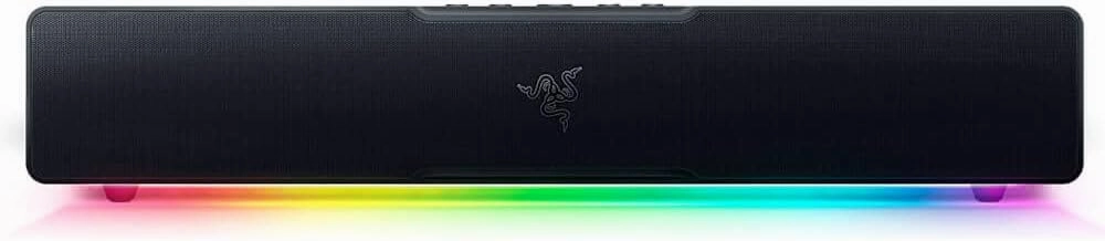 Razer Leviathan V2 X PC Soundbar with Full-Range Drivers - Compact Design - Chroma RGB - USB Type C Power and Audio Delivery - Bluetooth 5.0 - for PC, Laptop, Smartphones, Tablets & Nintendo Switch