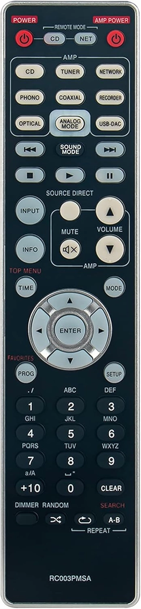 RC003PMSA Replace Remote Control fit for Marantz Integrated Amplifier PM7005 PM-7005 integrated amplifier,stereo receiver,hi-fi amp combo,