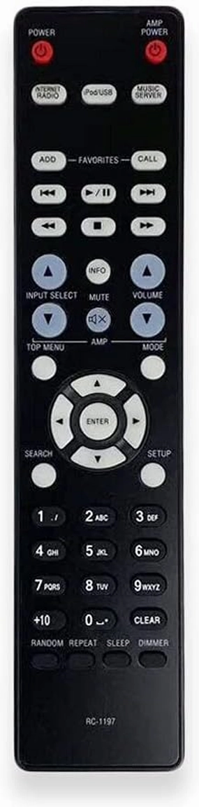 RC-1197 Replacement Remote Control For DENON Network Audio Player network audio player,digital streamer,audio file player,