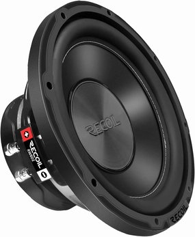 RECOIL RW8D2 Echo Series 8 Inch 400 Watts Power Dual 2 Ohm Voice Coil, 2" Black-Coated 4 Layer High Temperature Voice Coil, Competition Grade Pressed Paper Cone, Car Audio Subwoofer audiophile subwoofer,active subwoofer,low frequency speaker,