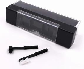 Record Cleaning Kit, Anti Static 3-in-1 Record Cleaning Velvet Brush - with Dust Remover Cleaning Brush and Turntable Stylus Cleaning Brush for Record Player Turntable record cleaning kit,vinyl cleaner,stylus brush set,