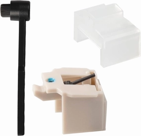 Record Player Needles Replacement Audio Technica Needle Audio Technica StylusReplacement with Stylus Cleaning Brush Replacement Stylus for AT-LP60 AT-LP60USB Vinyl Record Player turntable cartridge,phono cartridge,MM MC stylus,