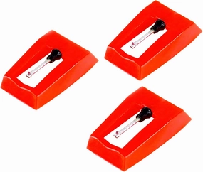 Record Player Needles, Turntable Stylus Record Needles Replacement for Crosley, 1byone, Boytone, LP&No.1, Victrola, and Jensen Vinyl Record Players(Pack of 3) turntable cartridge,phono cartridge,MM MC stylus,