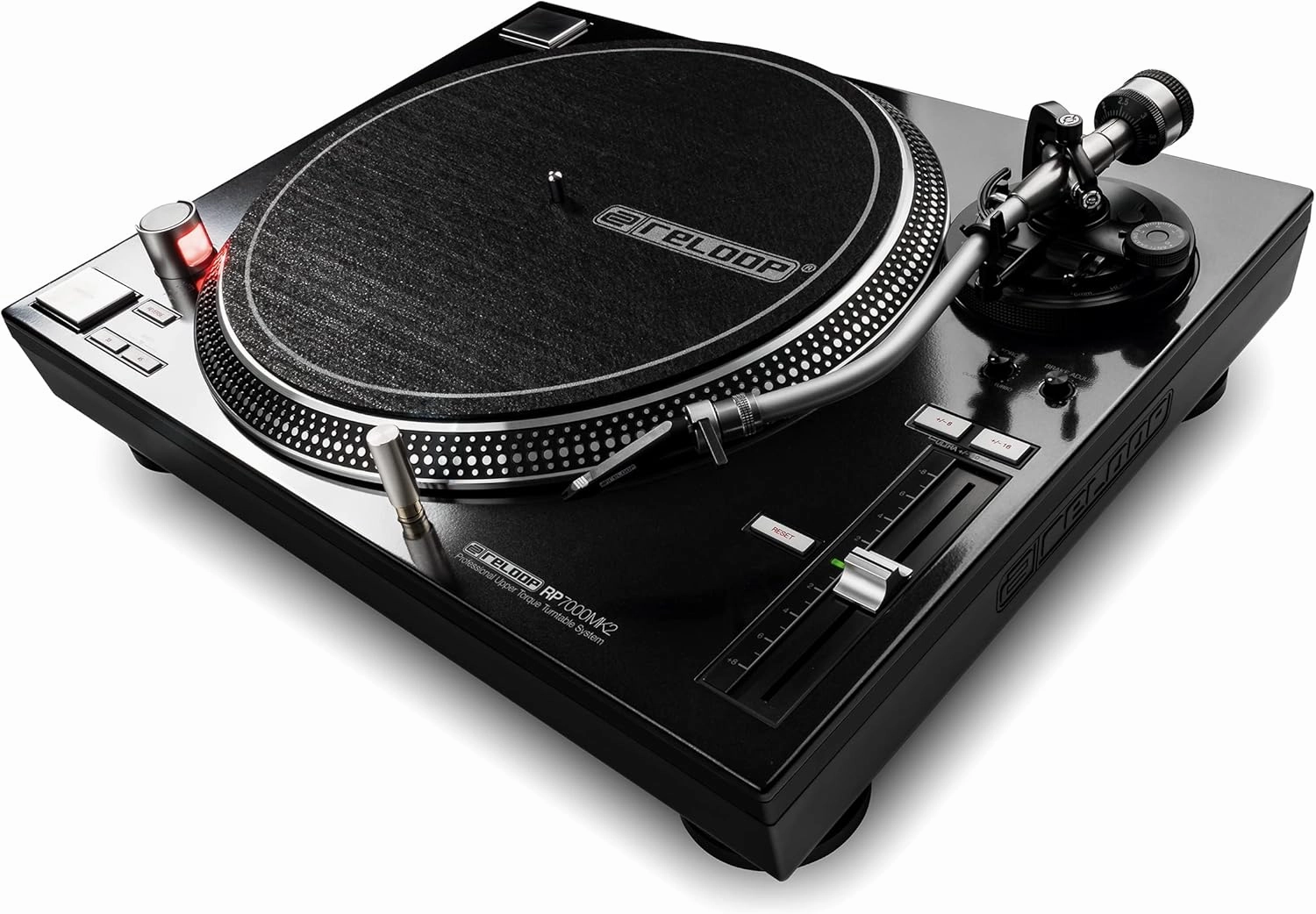 Reloop RP-7000 MK2 Direct Drive High Torque Turntable direct-drive turntable,DJ turntable,hi-torque vinyl deck,