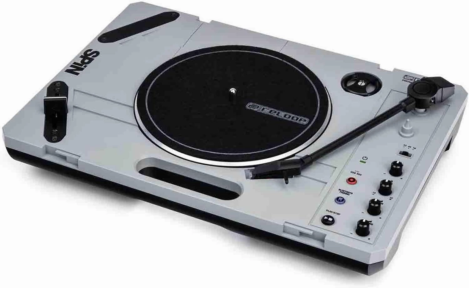 Reloop Spin Portable Turntable System direct-drive turntable,DJ turntable,hi-torque vinyl deck,