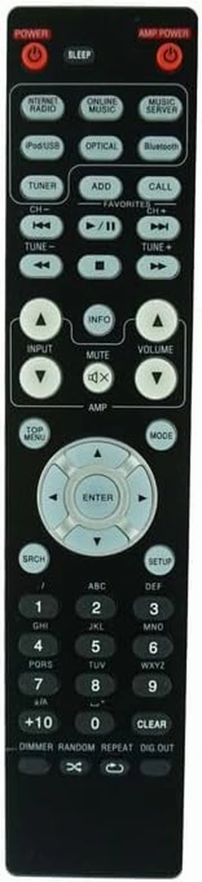 Remote Control for Marantz RC004NA NA6005 RC005NA NA6006 Audiophile Network Music Audio Player network audio player,digital streamer,audio file player,