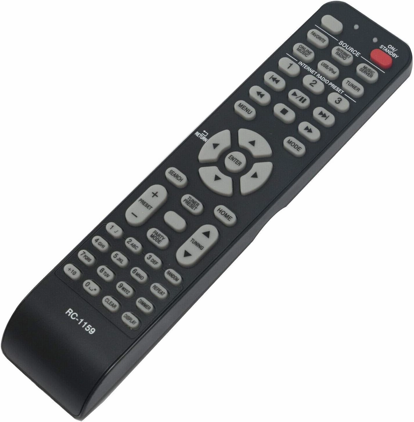 Remote Control RC-1159 for Denon Network Audio Player DNP-720AE PMA-520AE DNP720AE PMA52 network audio player,digital streamer,audio file player,