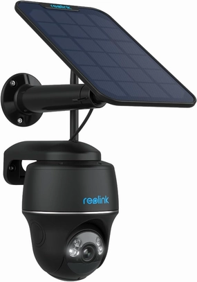 REOLINK 5MP Security Camera System Wireless Outdoor, Pan Tilt Battery Solar Cam with 2.4/5GHz Dual-Band WiFi, Smart Detection, Time Lapse, Home Hub Compatible, Argus PT   Solar Panel (Black) smart audio hub,voice control speaker,Alexa compatible audio,