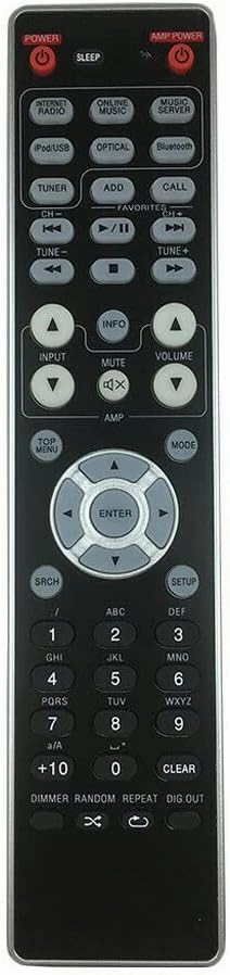 Replace Remote Control for Projector/AC/TV/AV Remote Control RC004NA for Maranzt Network Audio Player network audio player,digital streamer,audio file player,