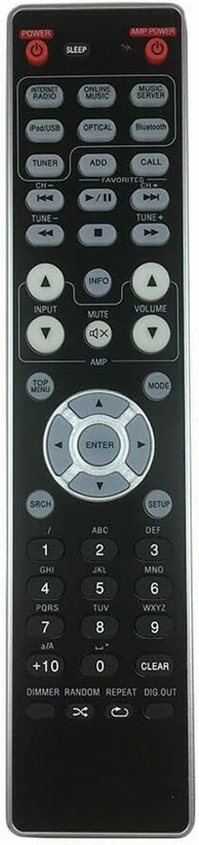 Replace Remote Control for Projector/AC/TV/AV Remote Control RC004NA for Maranzt Network Audio Player network audio player,digital streamer,audio file player,