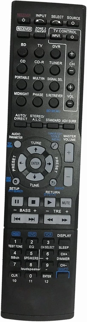 Replaced Remote Control Compatible for Pioneer VSX-520 AXD7632 VSX-522-K VSX-1024 VSX-1122-K Home Theater AV A/V Audio/Video Receiver System home cinema system,5.1 home theater,surround sound package,