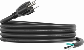 Replacement Power Cord 10 FT, 14 Gauge, 3 Prong, NEMA 5-15P, 15A 125V 1875W, ETL Listed power cord,hi-fi power cable,AC power lead,