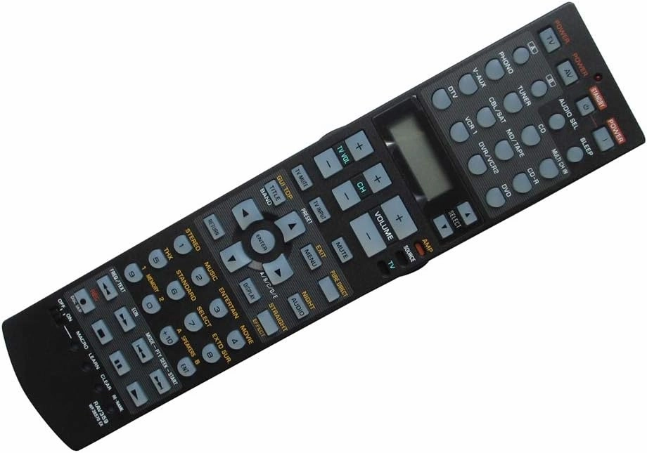 Replacement Remote Control Compatible for Yamaha RAV362 WH254300 RX-V2700 RX-V2700BL DSP-AX2700 RAV363 WH254400 7.1 Channel Network Home Audio Cinema Receiver home cinema system,5.1 home theater,surround sound package,