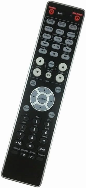 Replacement Remote Control Work for TV/Audio/Projector RC004NA for Mazrrantz RC005NA Network Audio Player network audio player,digital streamer,audio file player,