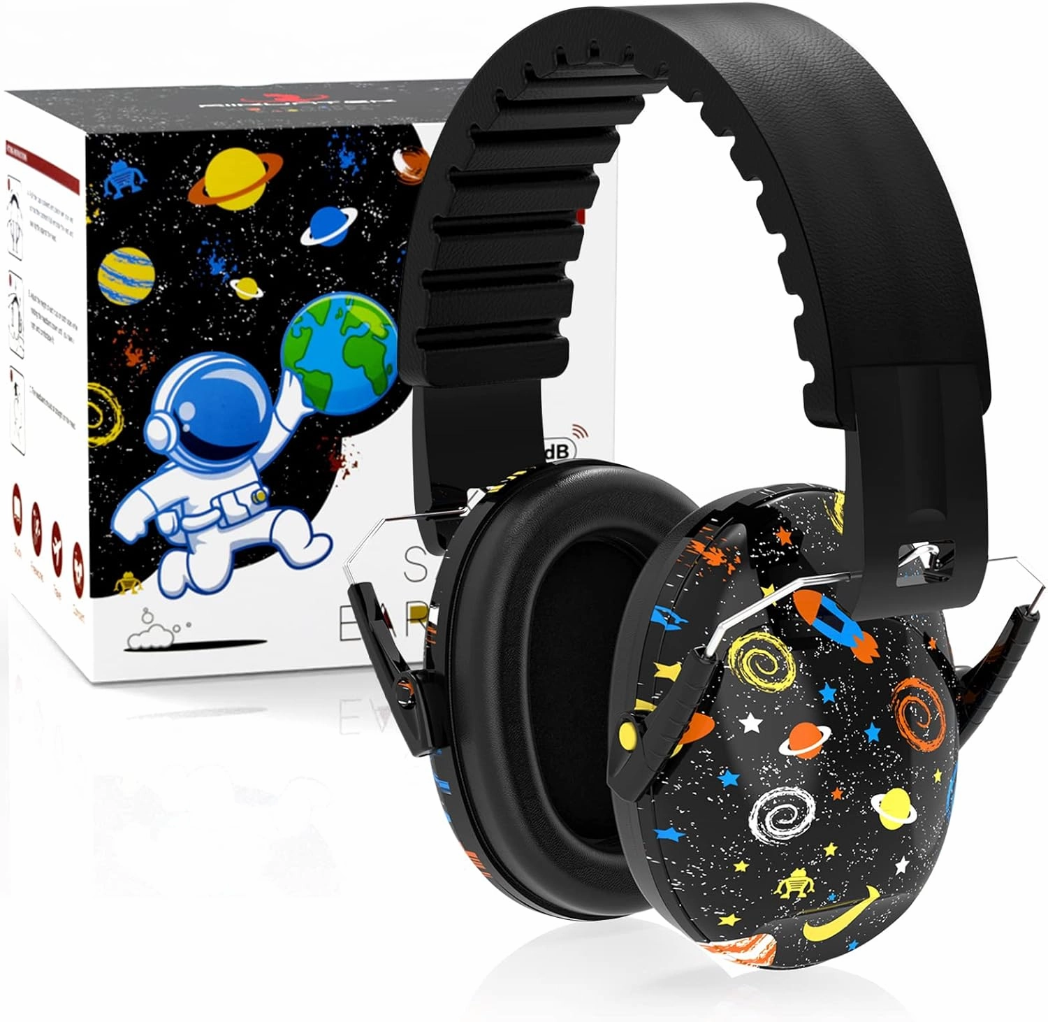 RIIKUNTEK Kids Ear Protection, SNR 27dB Noise Cancelling Headphones for Kids, Autism and Teens noise cancelling headphones,ANC headphones,travel headphones,