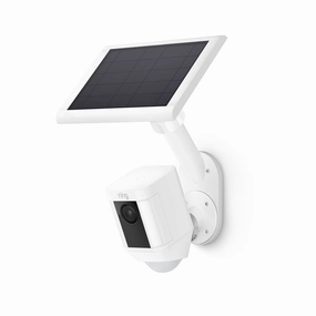 Ring Wall Mount for Cameras and Solar Panels - White speaker wall mount,audio bracket,AV wall mounting,