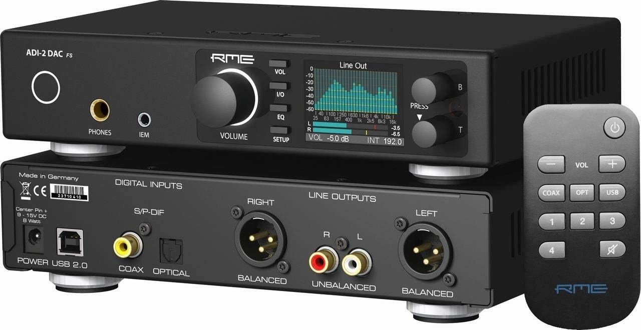 RME AD Converter (ADI2DAC) balanced output player,audiophile player,hi-res digital player,