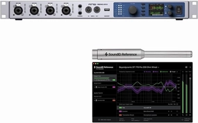 RME Fireface UFX III 188-Channel Audio Interface with USB 3.0 Bundle with SONARWORKS SoundID Reference Speaker and Headphone Calibration Software with Measurement Microphone reference headphones,neutral sound headphones,monitor headphones,