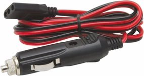 RoadPro RPPS-220 Platinum Series 12V 3-Pin Plug Fused Replacement CB Power Cord, Black and Red power cord,hi-fi power cable,AC power lead,
