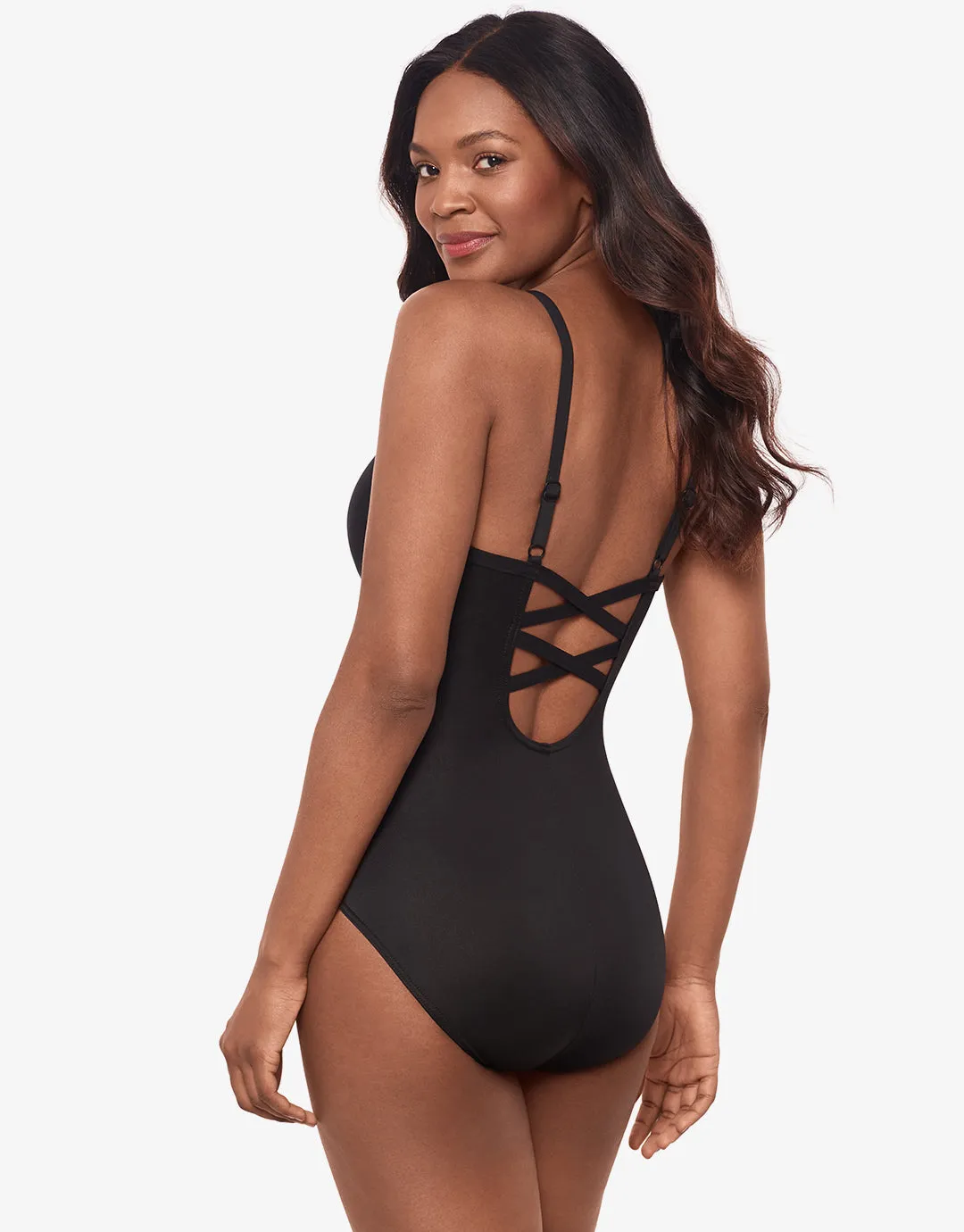 Rock Solid Captivate Swimsuit - Black
