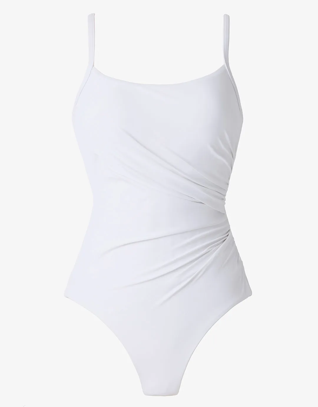 Rock Solid Starr Swimsuit - White
