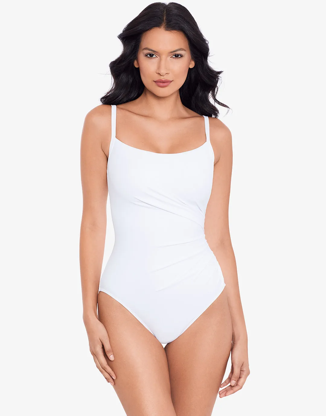 Rock Solid Starr Swimsuit - White