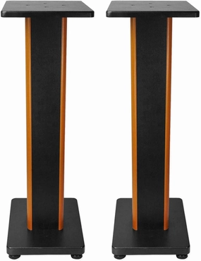 Rockville 28" 2-Tone Bookshelf Speaker Stands Surround Sound Home Theater (RHT28C) speaker stands,monitor stands,floor speaker holders,