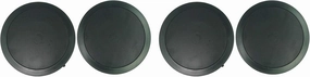 Rockville (4) CC65T Black 6.5" Commercial 70v Ceiling Speakers for Restaurant soundbar,TV speaker bar,home theater soundbar,