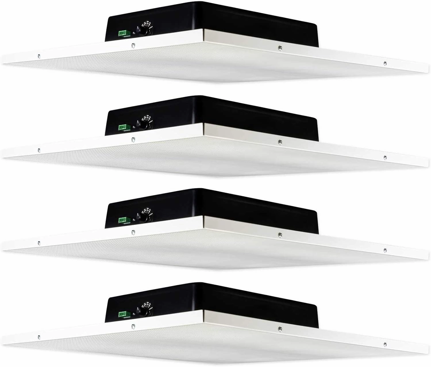 Rockville (4) DCS8T 70V Commercial 2x2 Drop Ceiling Tile Speaker 4 Office/Business soundbar,TV speaker bar,home theater soundbar,