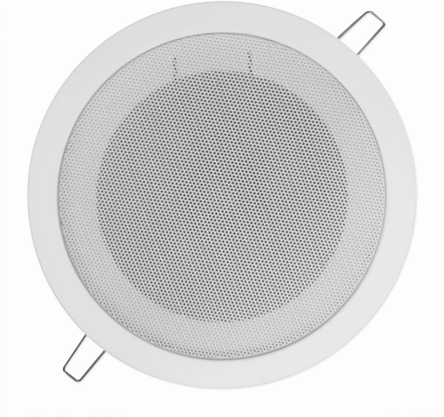 Rockville CCL5T (4) 70V 5" Commercial Ceiling Speakers, White, Paintable Grills, Easy Install, Clear Audio, Perfect for Restaurants/Offices