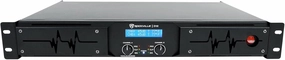 Rockville D12 5000W Peak/1400W RMS 2-Channel Class D Amplifier, LCD Display, Crossover Switch, Rack-Mountable, for DJs and Live Sound power amplifier,stereo amp,hi-fi power amp,