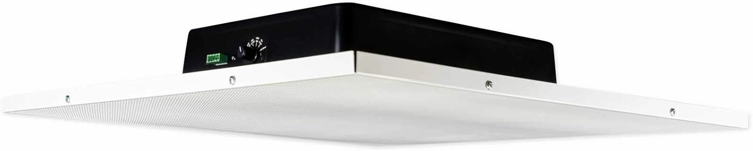 Rockville DCS8T 8W 70V Commercial 2x2 Drop Ceiling Tile Speaker, Wide Dispersion, Durable Build, Clear Audio, Perfect for Offices and Businesses soundbar,TV speaker bar,home theater soundbar,