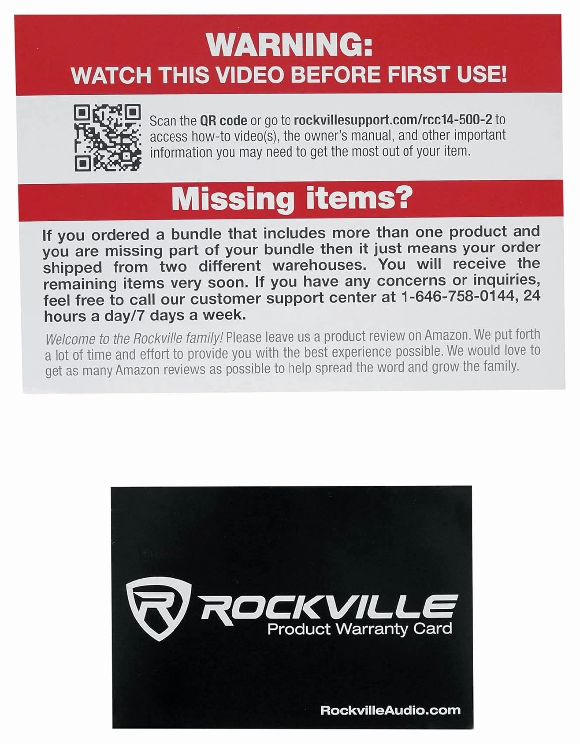 Rockville RCC14-500-2 14 AWG 500ft CCA Speaker Wire, CL2 Rated, in-Wall/Ceiling, 70V Compatible, Flexible Jacket, Easy Installation, for Home Theater and Commercial Audio