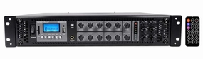Rockville RCS350-6 350W 6 Zone 70V Commercial Amplifier, Bluetooth, USB, Rack Mount, Perfect for Restaurants and Offices AV receiver,surround receiver,home theater amplifier,