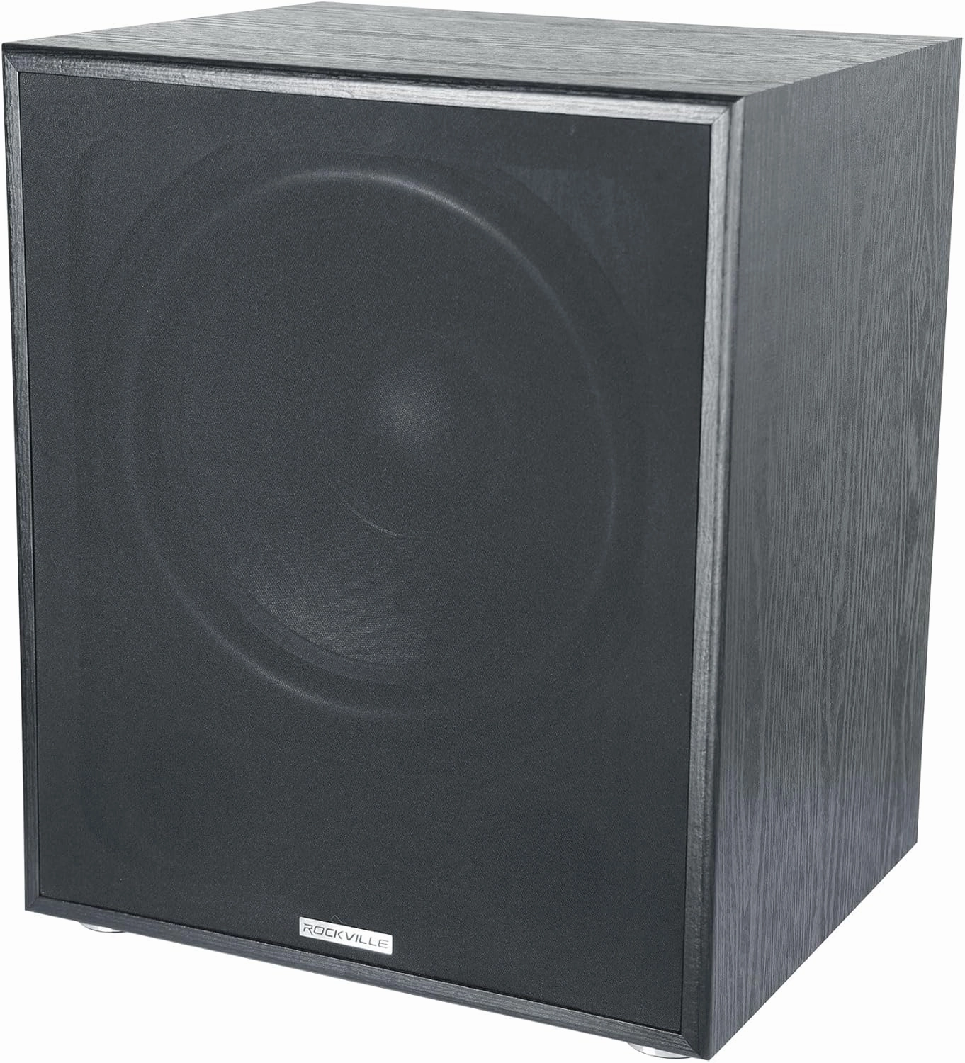 Rockville Rock Shaker 15 Black, 15" Powered Subwoofer, 1000W, Deep Bass, Class-D Amp, RCA Inputs, Perfect for Home Theater & Studio audiophile subwoofer,active subwoofer,low frequency speaker,