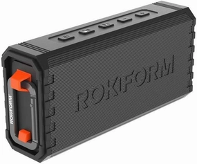 Rokform G-ROK  Wireless Golf Speaker, Portable Magnetic, IPX7 Waterproof, Shockproof & Dustproof, Loud & Clear Sound, 24 Hour Battery, Rugged Outdoor Golf Cart Speaker (Black) floorstanding speakers,tower speakers,stereo floor speakers,
