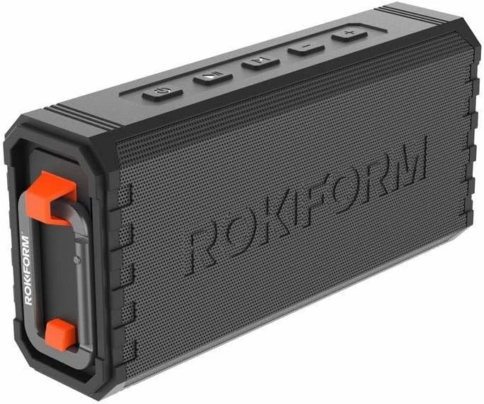 Rokform G-ROK  Wireless Golf Speaker, Portable Magnetic, IPX7 Waterproof, Shockproof & Dustproof, Loud & Clear Sound, 24 Hour Battery, Rugged Outdoor Golf Cart Speaker (Black) floorstanding speakers,tower speakers,stereo floor speakers,