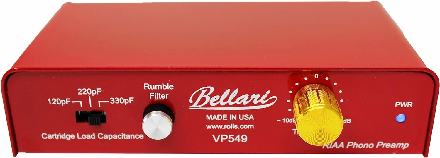 Rolls Bellari VP549 Phono Preamplifier phono preamp,turntable amplifier,record player preamp,