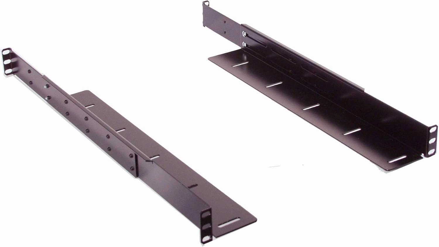RSF1120K1V14 1U Low Profile Adjustable Angled Supporting Rail kit for Desktop, Mini Tower, or rackmount Computer. (1 Pair) rackmount gear,audio rack equipment,studio rackmounts,