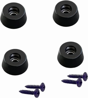 Rubber Feet, 4Pcs Speaker Isolation Pad for Guitar Amps Speaker Cabinets Audio Turntable Cutting Board Feet Furniture Feet etc isolation pads,speaker feet,vibration dampeners,