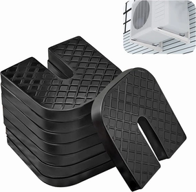 Rubber Isolator Pad 8 Packs Air Conditioner Shock Pad Anti Vibration Pads for Air Conditioning Condenser Outer Machine isolation pads,speaker feet,vibration dampeners,