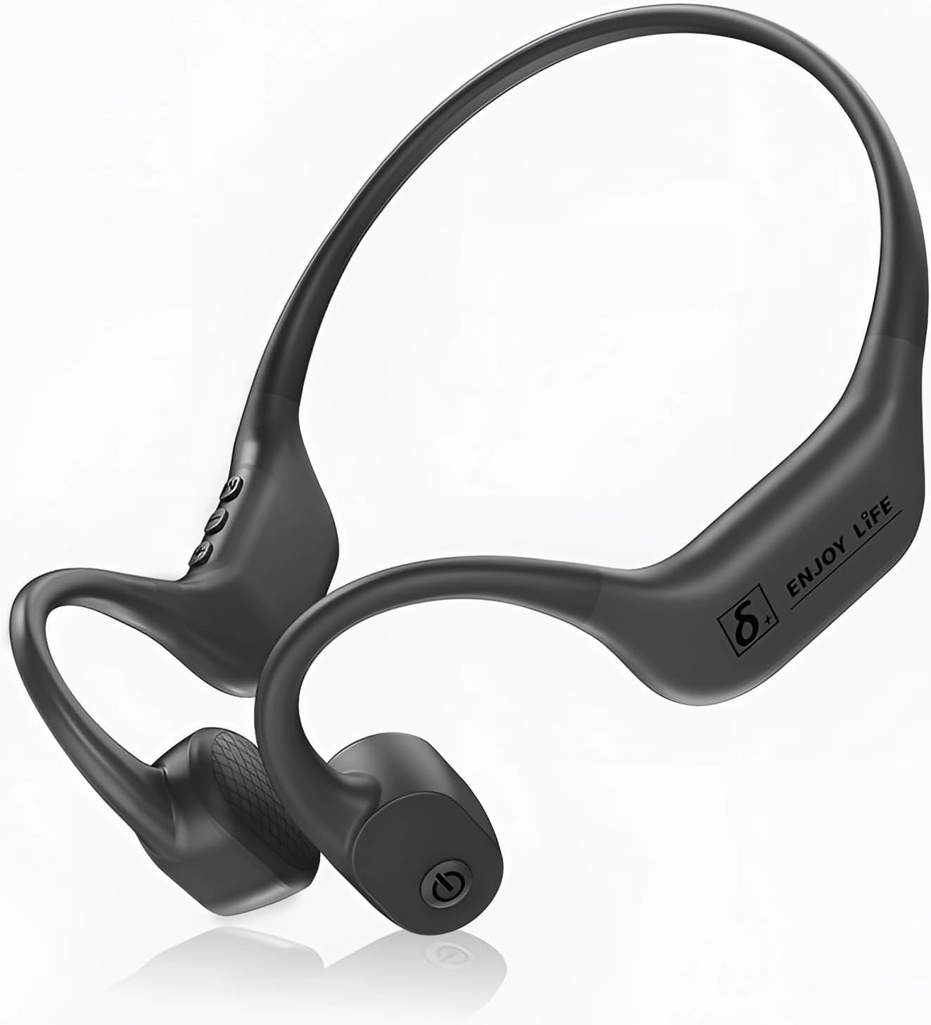 S  Bone Conduction Headphones - Ultra-Lightweight Open-Ear Bluetooth Headphone for Endurance Sports and Running, Advanced Sound Technology for Exceptional Audio Experience(Dark Gray) reference headphones,neutral sound headphones,monitor headphones,