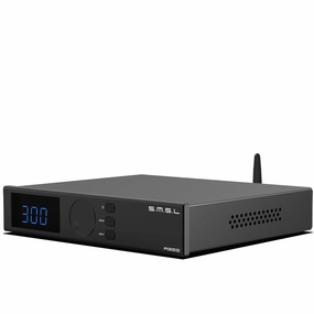 S.M.S.L A300 HiFi Power Amplifier, Class D Integrated Amp SDB Sound Effects 2.1 Audio System Hi-Res Audio Receiver RCA/Bluetooth 5.0/USB Input 8 Modes of EQ 165W x 2 THD N 0.004%(with Remote Control) integrated amplifier,stereo receiver,hi-fi amp combo,