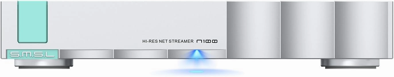 S.M.S.L N100 Hi-Res Network Streamer MQA Decoding Supports Connect VOLUMIO Tidal and QOBUZ Output Optical/Coaxial/AES/EBU/USB, Input USB2.0/USB3.0/ LAN/WiFi, Home Theater Audio Stereo System Streamer network streamer,wireless audio player,Wi-Fi music strea