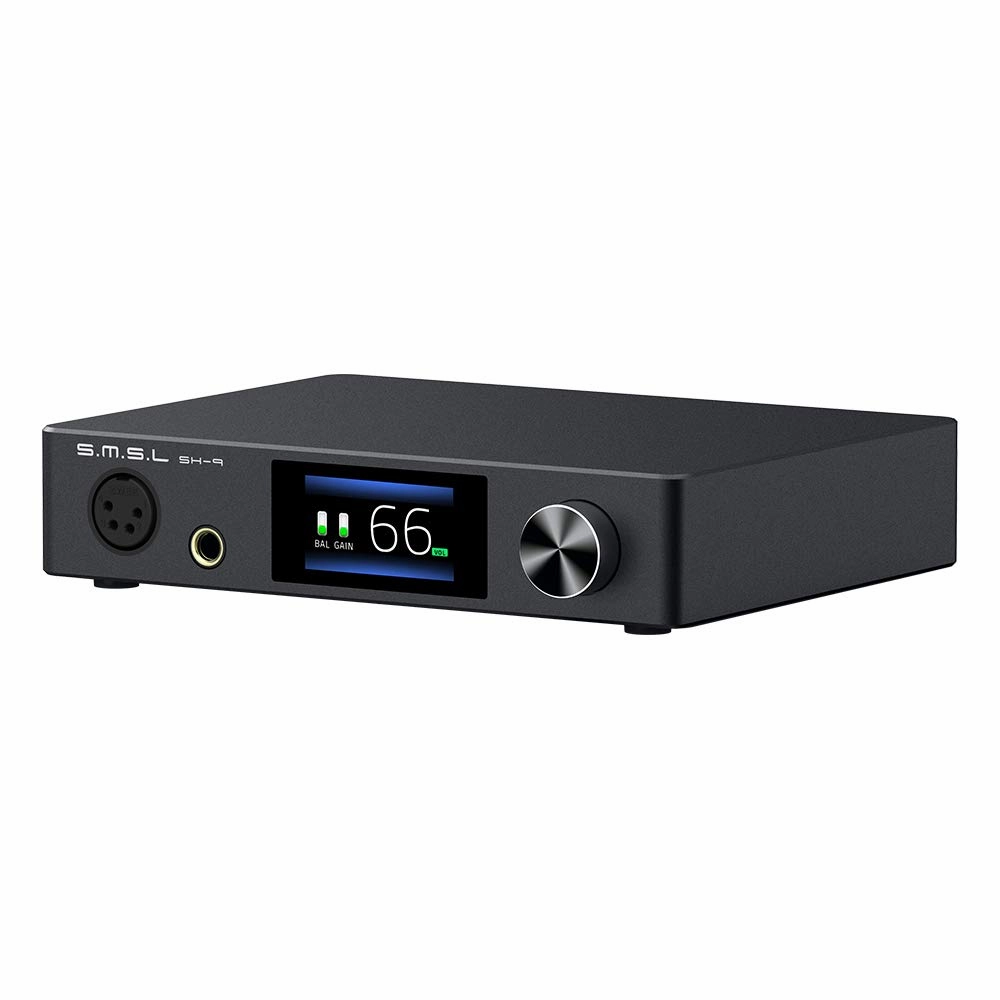 S.M.S.L SH-9 Headphone Amplifier THX AAA Technology RCA/XLR Input 6.35MM Balanced Headphone Amplifier headphone amplifier,portable amp,desktop headphone amp,