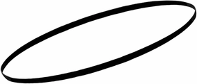 Sam&Johnny Turntable Belt Replacement for JVC L-A10, L-A11, L-A21, L-A100 TT-P1 Vinyl Turntable Rubber Belt belt-drive turntable,vinyl record player,audiophile turntable,