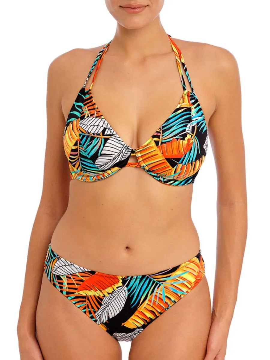 Samba Nights Halter Bikini Top - Multi