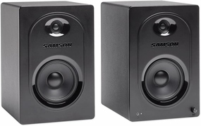 Samson Pair M50 5" Powered Studio/Computer/Podcast Reference Monitors Speakers studio monitors,nearfield speakers,mixing reference monitors,